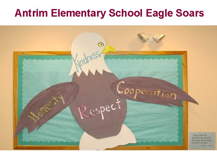 Antrim Elementary School Eagle Soars 