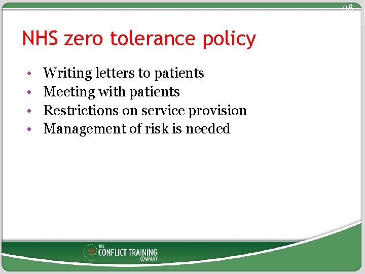 1 to our Managing Challenging Behaviour Training