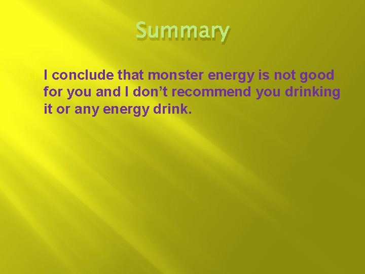 WHY IS MONSTER ENERGY BAD FOR YOU AND