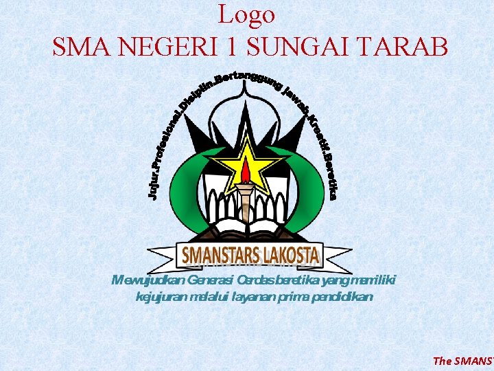 Logo SMA NEGERI 1 SUNGAI TARAB The SMANST 