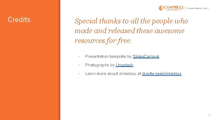 Credits Special thanks to all the people who made and released these awesome resources