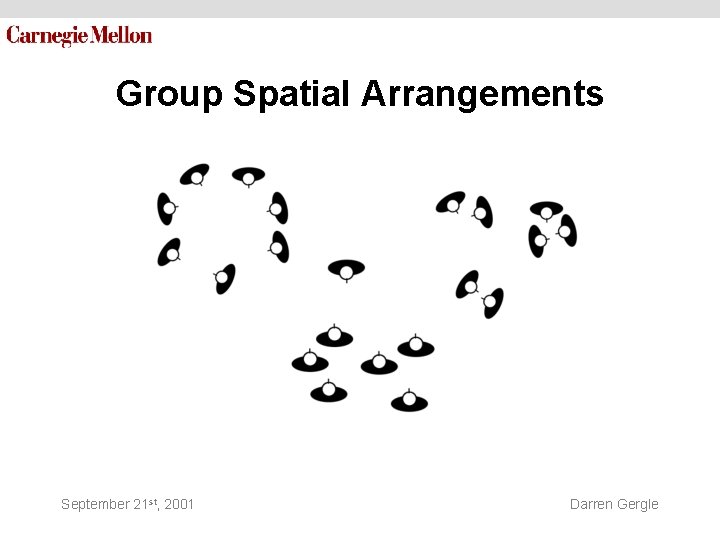 Group Spatial Arrangements September 21 st, 2001 Darren Gergle Group Spatial Arrangements September 21 st, 2001 Darren Gergle