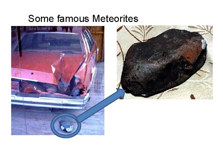 Some famous Meteorites 