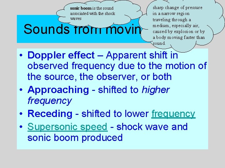 sonic boom is the sound associated with the shock waves sharp change of pressure