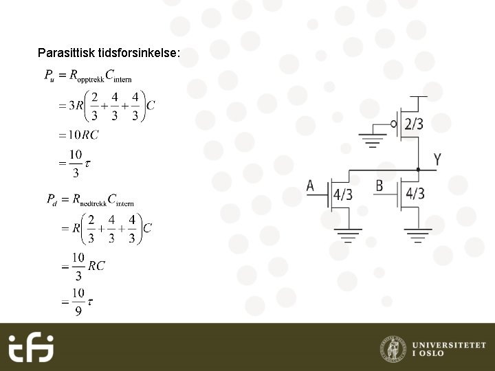 Parasittisk tidsforsinkelse: 