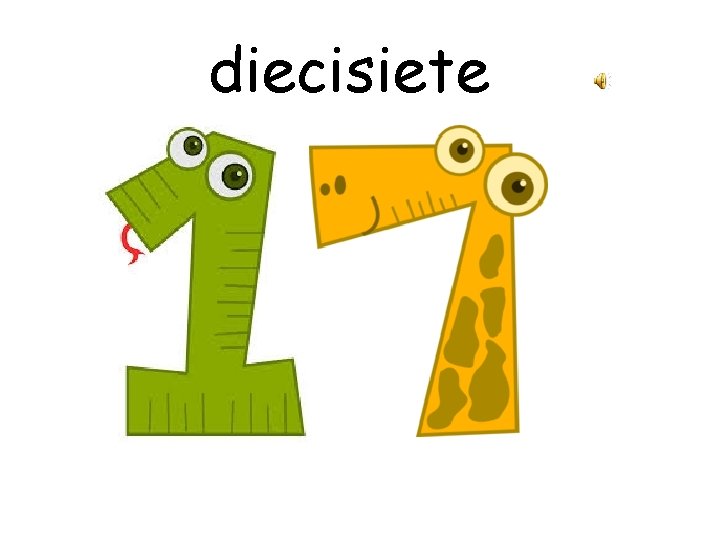 diecisiete 