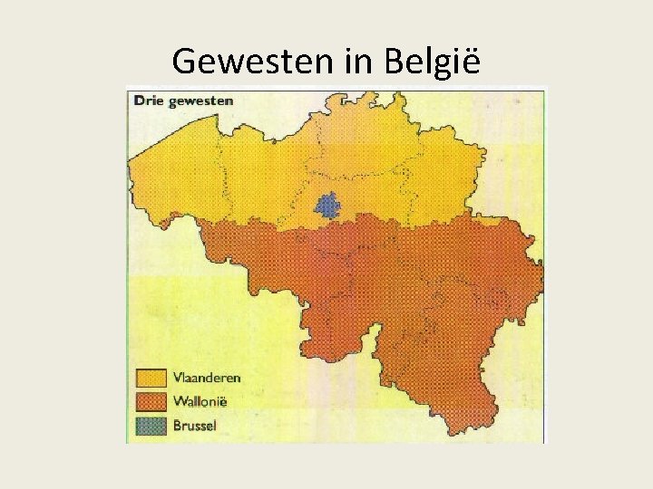 Gewesten in België 