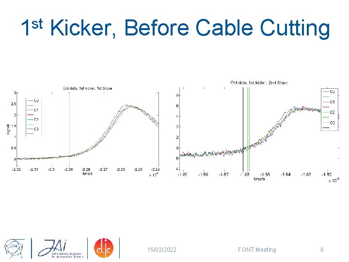 st 1 Kicker, Before Cable Cutting 15/02/2022 FONT Meeting 6 
