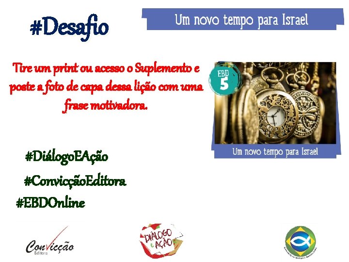 #Desafio Tire um print ou acesso o Suplemento e poste a foto de capa