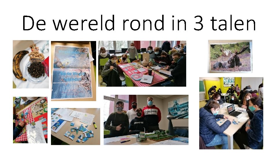 De wereld rond in 3 talen 