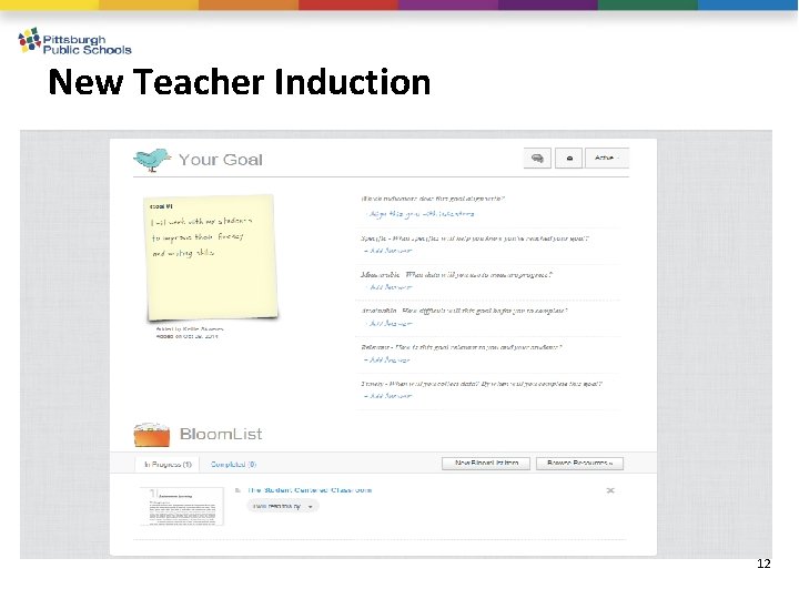 New Teacher Induction 12 