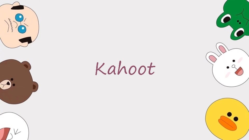 Kahoot 