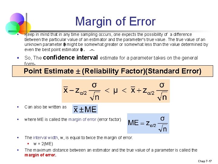 Margin of Error § Keep in mind that in any time sampling occurs, one