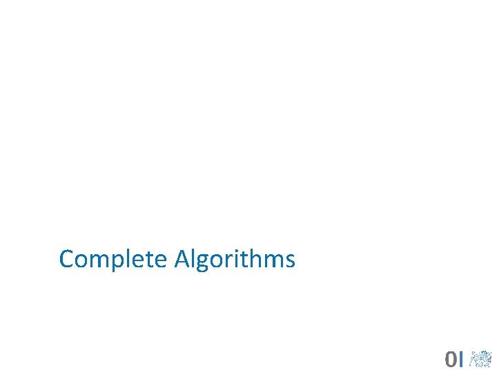 Complete Algorithms 4 