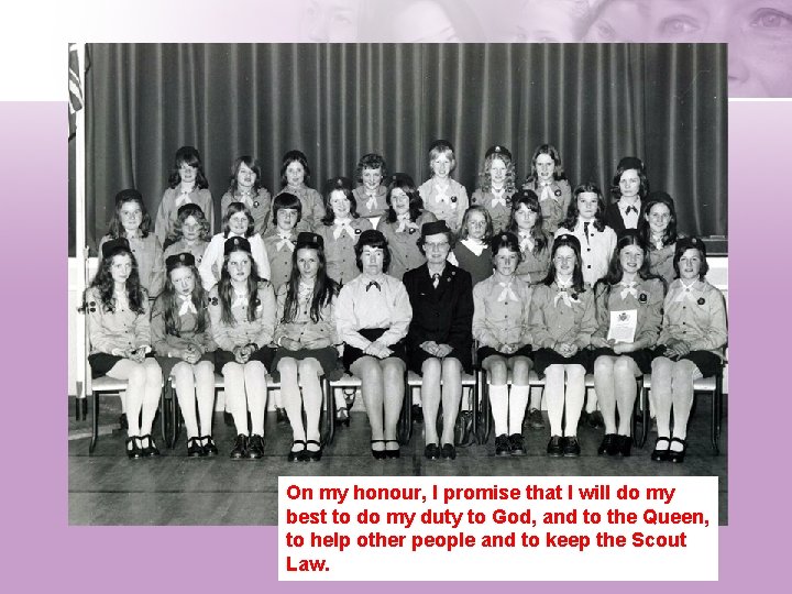 On my honour, I promise that I will do my best to do my