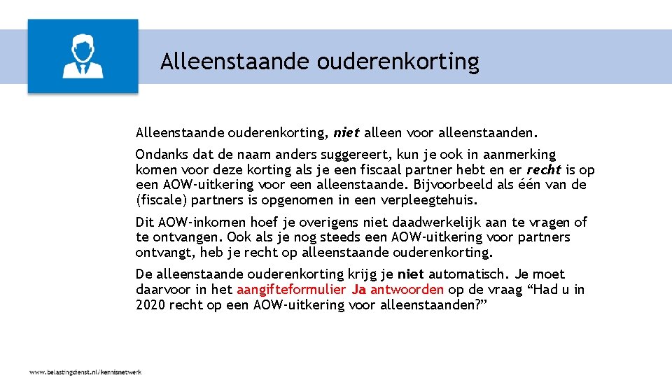 Alleenstaande ouderenkorting, niet alleen voor alleenstaanden. Ondanks dat de naam anders suggereert, kun je