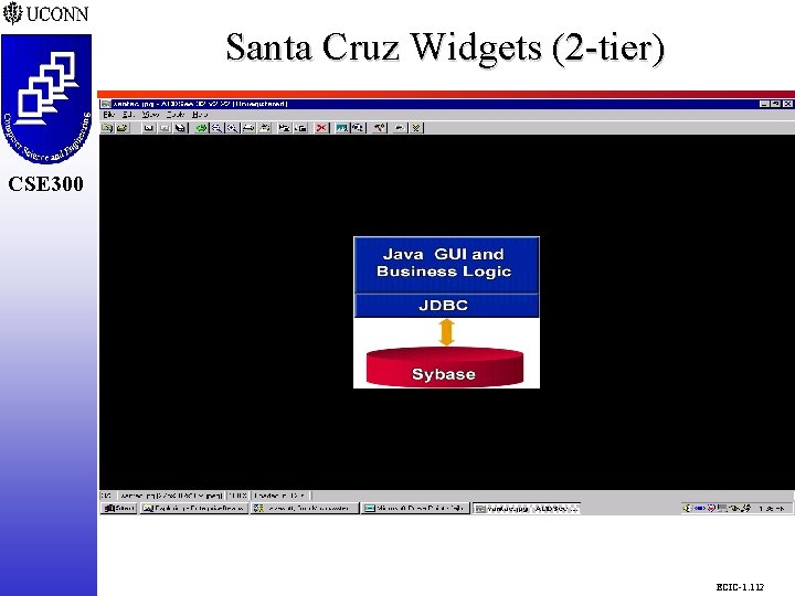 Santa Cruz Widgets (2 -tier) CSE 298 CSE 300 ECIC-1. 112 Santa Cruz Widgets (2 -tier) CSE 298 CSE 300 ECIC-1. 112