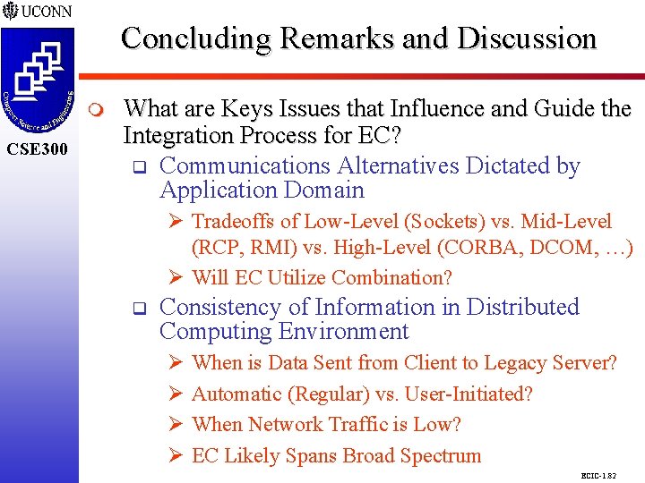 Concluding Remarks and Discussion CSE 298 CSE 300 m CSE 300 What are Keys Concluding Remarks and Discussion CSE 298 CSE 300 m CSE 300 What are Keys