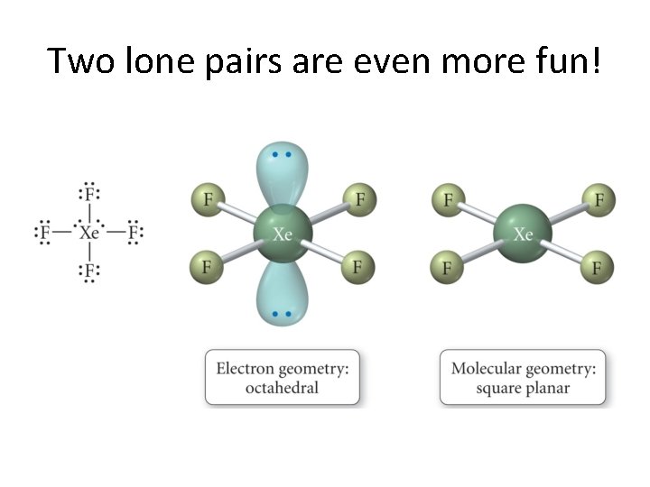 Two lone pairs are even more fun! 