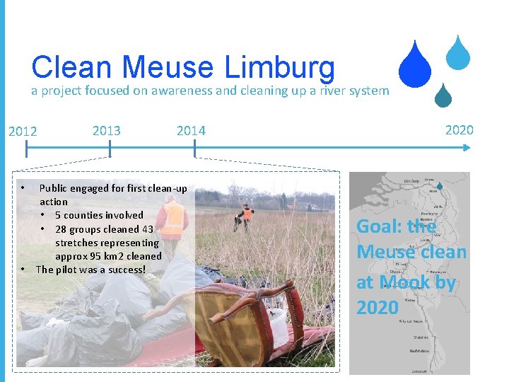 Clean Meuse Limburg a project focused on awareness and cleaning up a river system