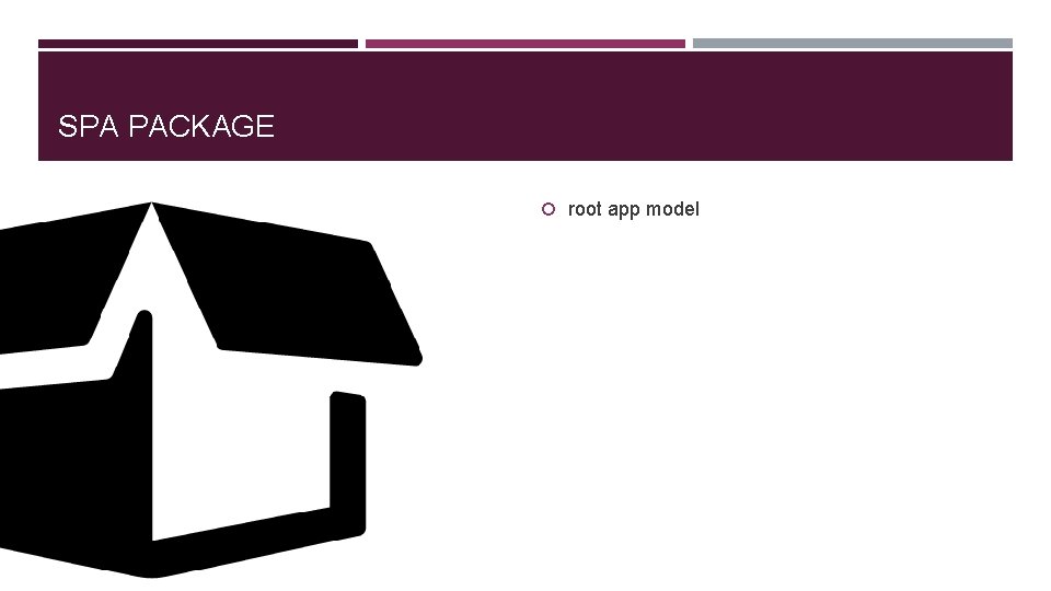 SPA PACKAGE root app model 