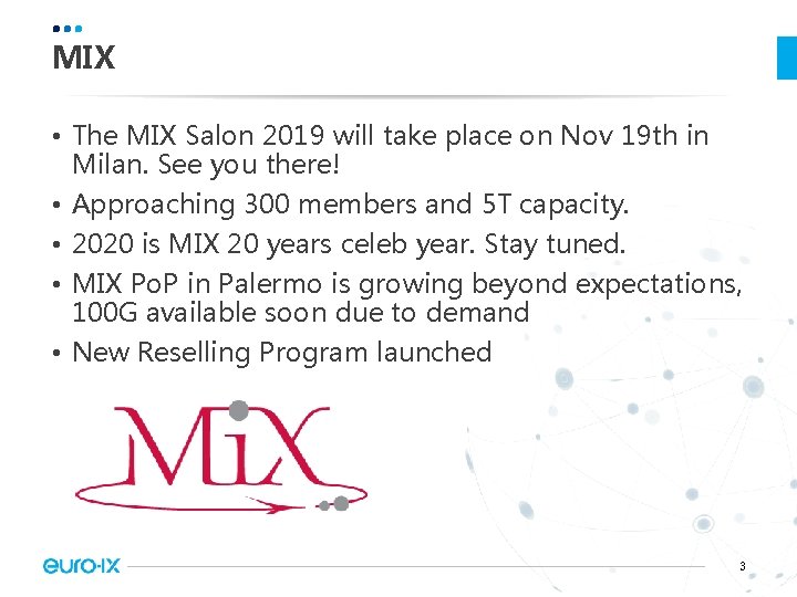 MIX • The MIX Salon 2019 will take place on Nov 19 th in