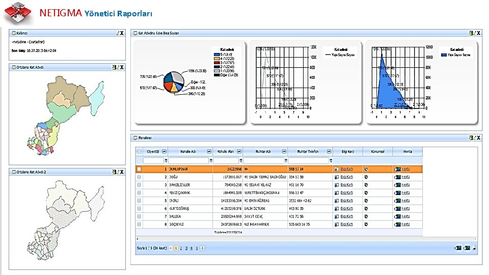 NETIGMA Yönetici Raporları 