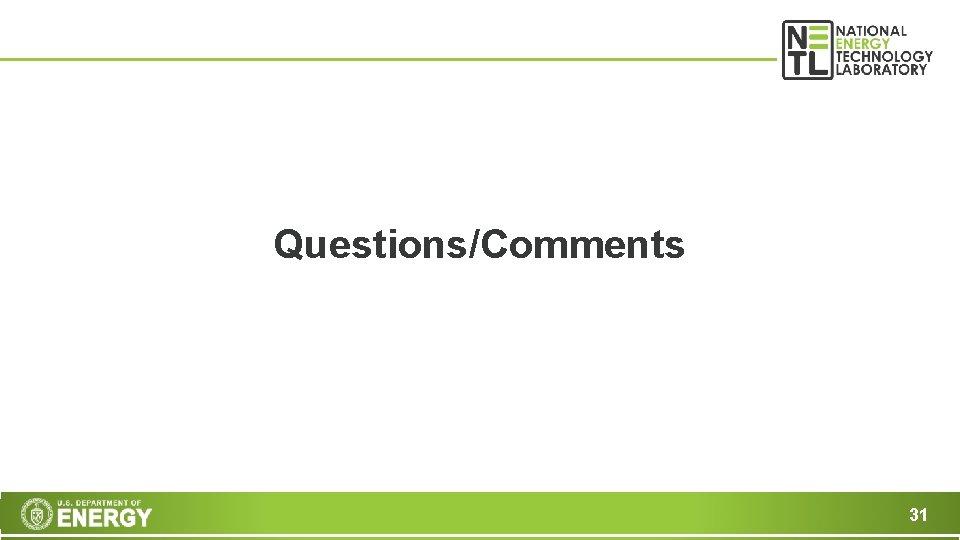 Month Day, Year Questions/Comments 31 