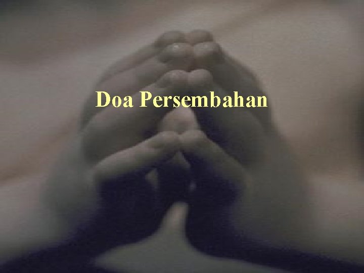 Doa Persembahan 