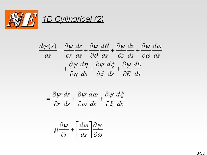1 D Cylindrical (2) 3 -32 