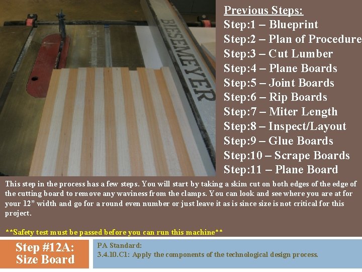 Previous Steps: Step: 1 – Blueprint Step: 2 – Plan of Procedure Step: 3
