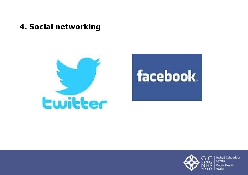 4. Social networking 