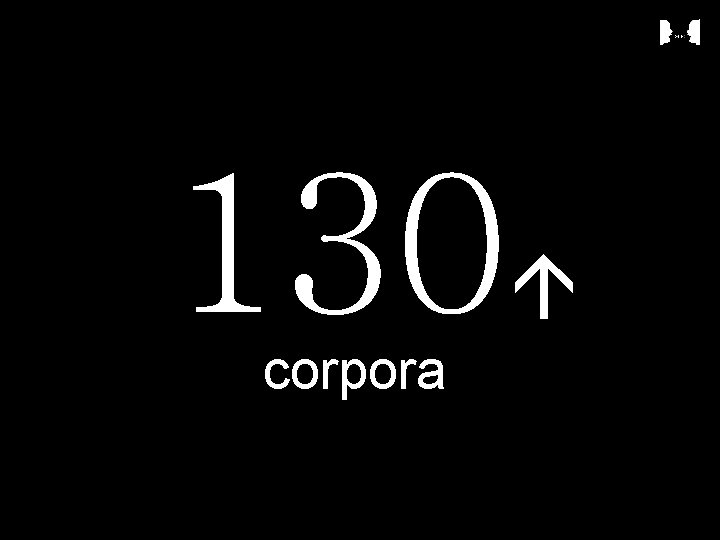 130 corpora 