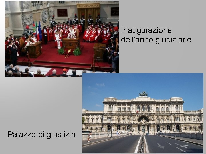 Inaugurazione dell’anno giudiziario Palazzo di giustizia Inaugurazione dell’anno giudiziario Palazzo di giustizia