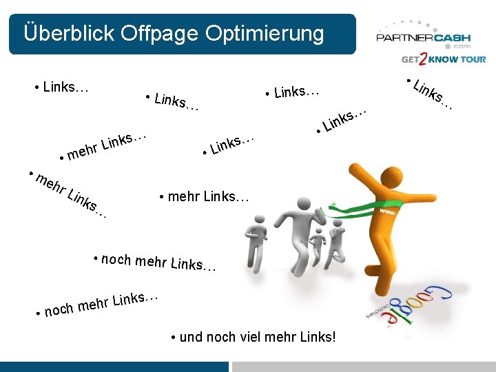 Überblick Offpage Optimierung • Links… • Links … s… … ink L r h