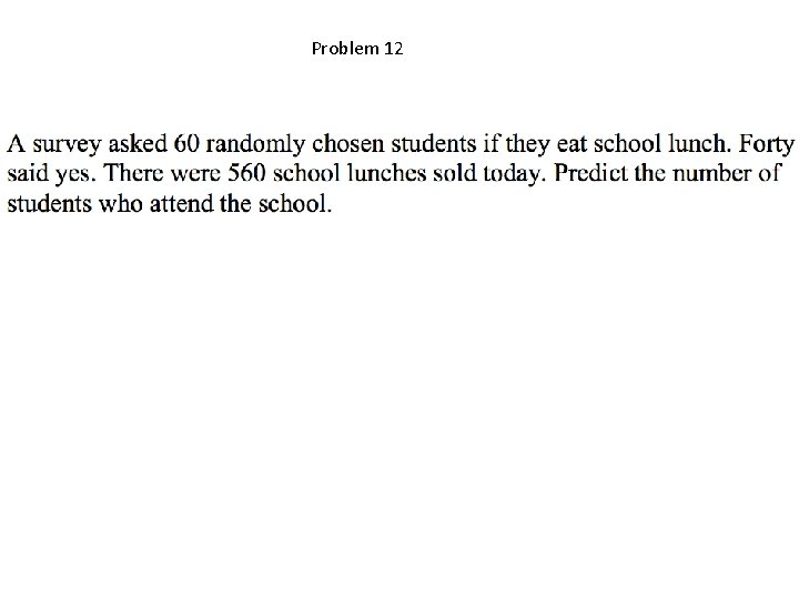 Problem 12 