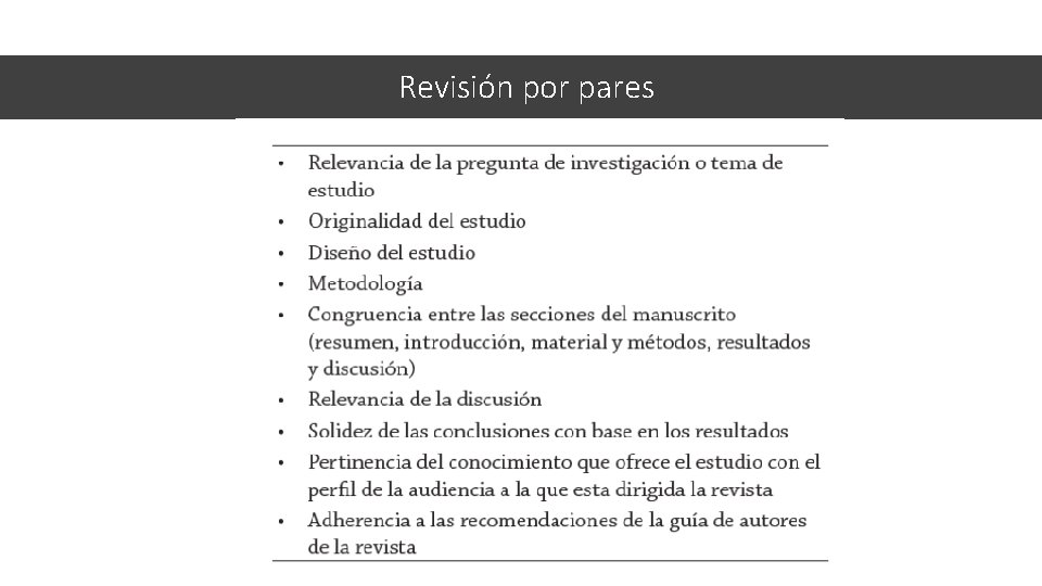 Revisión por pares 