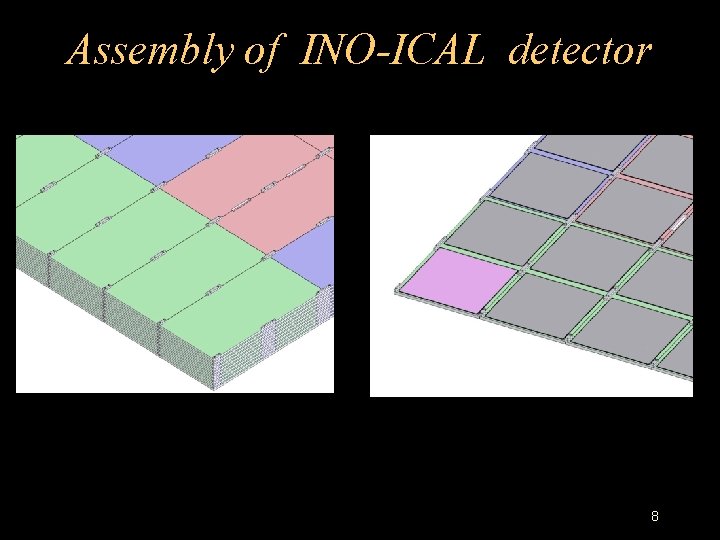 Assembly of INO-ICAL detector 8 