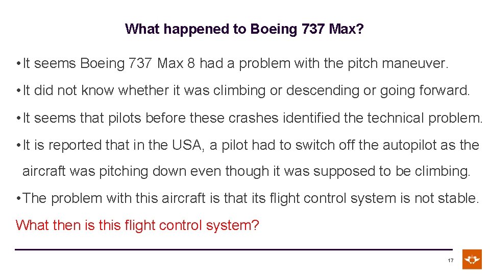 What happened to Boeing 737 Max? • It seems Boeing 737 Max 8 had