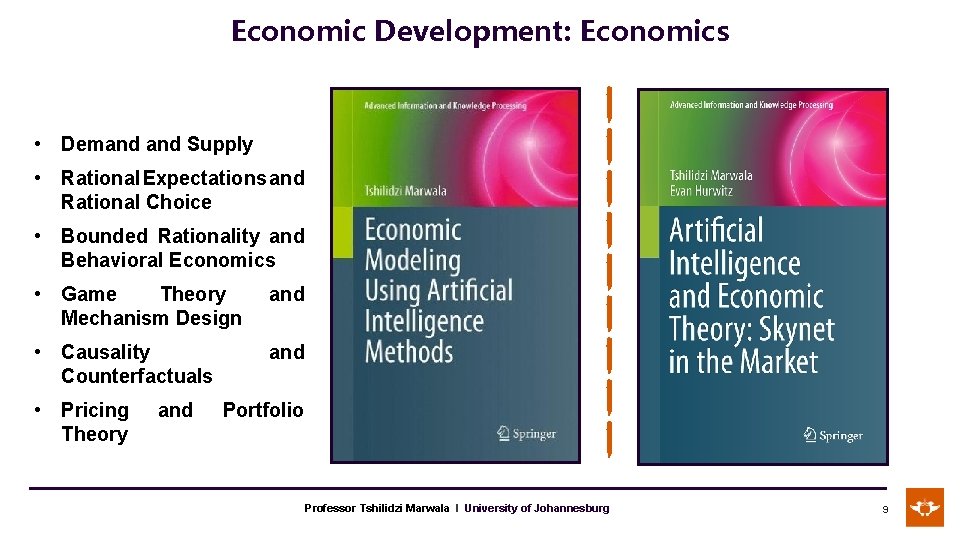 Economic Development: Economics • Demand Supply • Rational Expectations and Rational Choice • Bounded