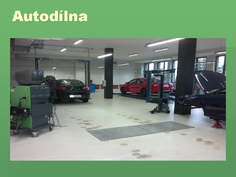 Autodílna Autodílna