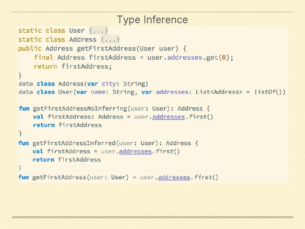 Type Inference 