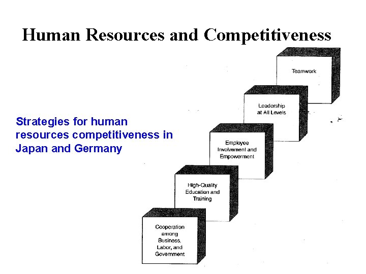 Human Resources and Competitiveness Strategies for human resources competitiveness in Japan and Germany 