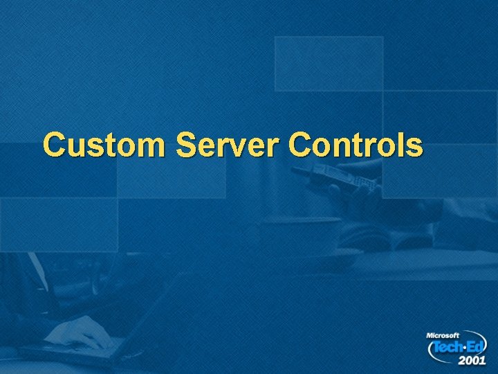 Custom Server Controls Custom Server Controls
