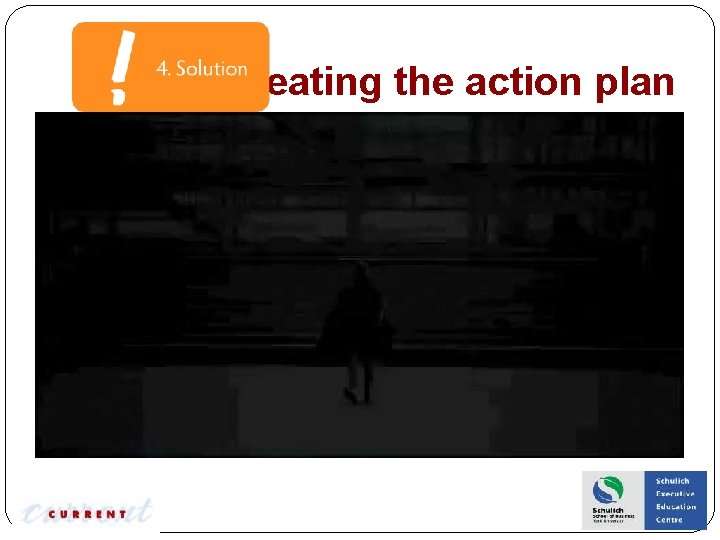 Creating the action plan 