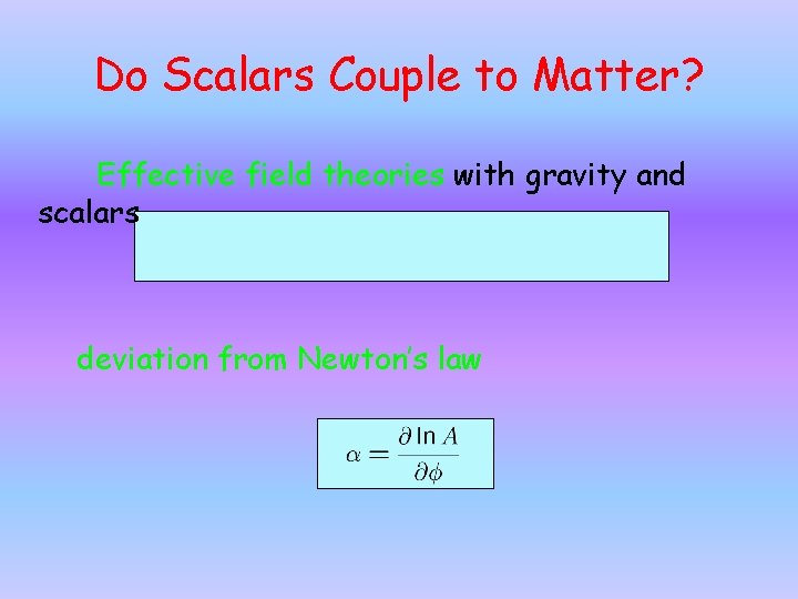 Do Scalars Couple to Matter? Effective field theories with gravity and scalars deviation from