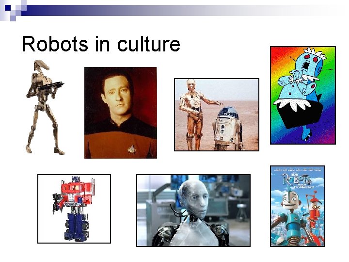 Robots in culture 