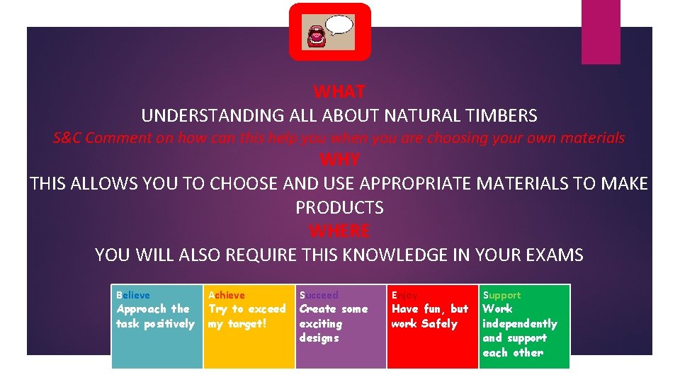 WHAT UNDERSTANDING ALL ABOUT NATURAL TIMBERS S&C Comment on how can this help you