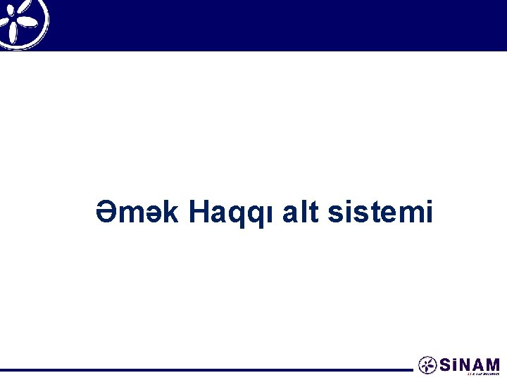 Əmək Haqqı alt sistemi 