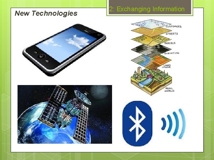 New Technologies 2: Exchanging Information 